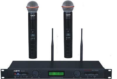Microfone Duplo MD-201B UHF